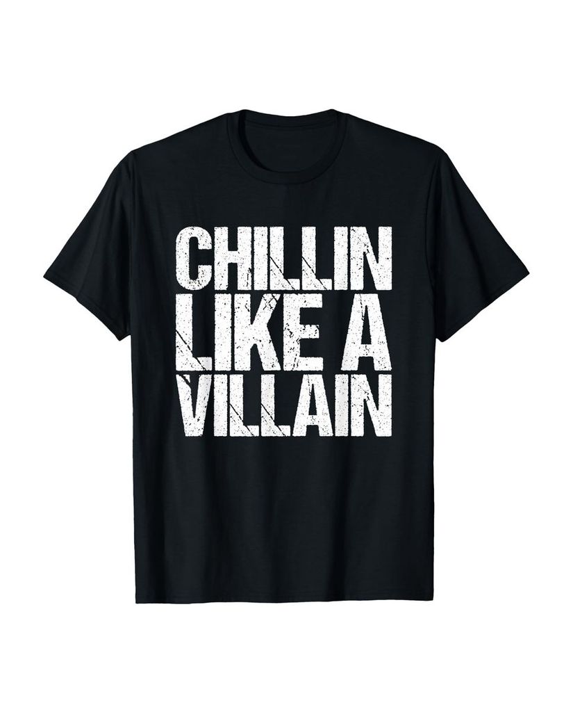 Lustiger T-Shirt „Chillin wie ein Bösewicht Vintage“ | lustige-tshirts.de