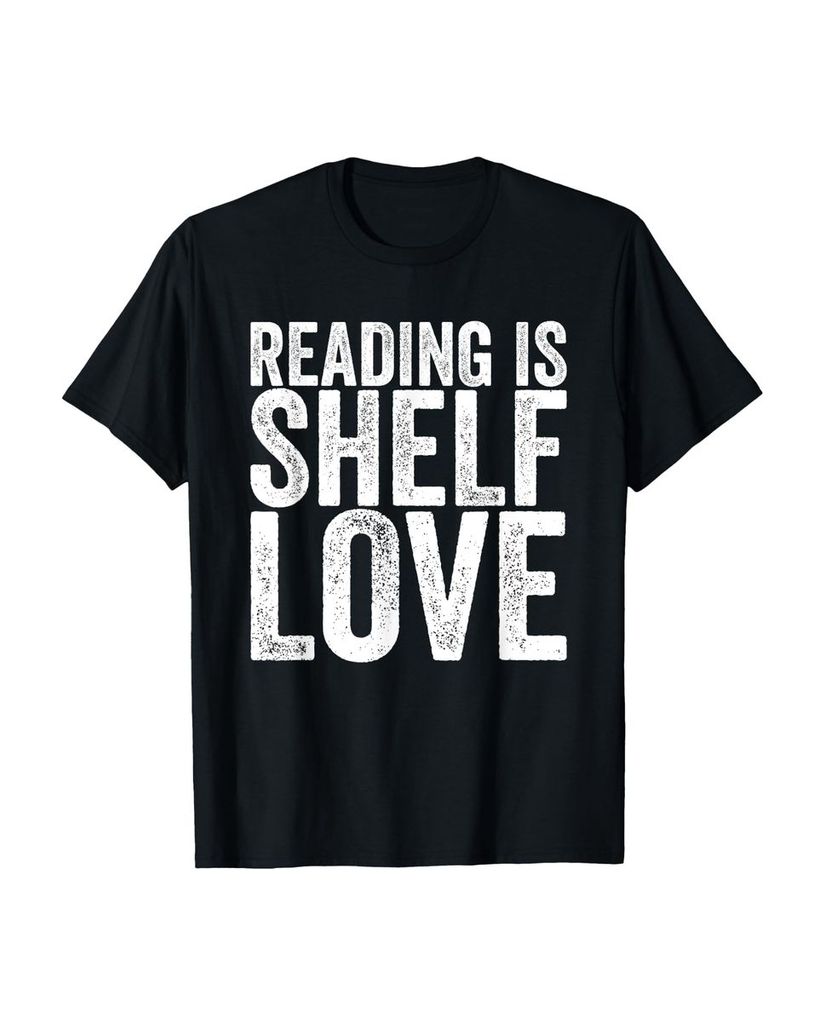 Lustiger T-Shirt „Lesen ist Shelf-Liebe“ | lustige-tshirts.de