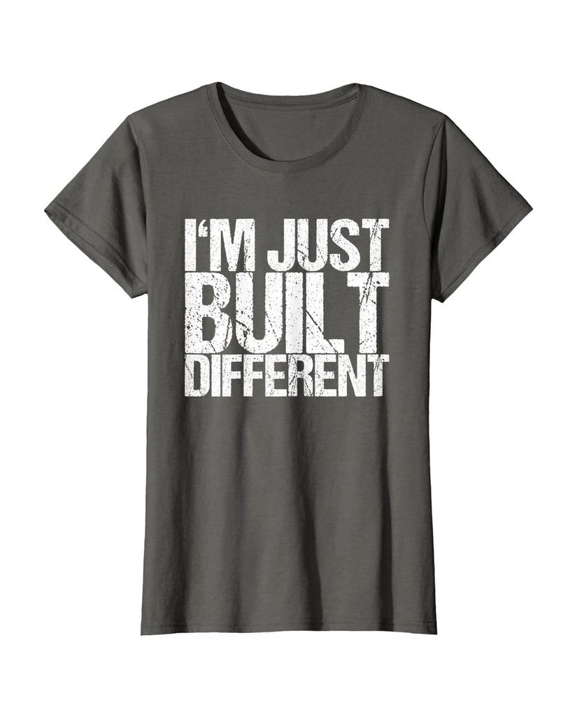 Spruchshirt „Ich bin gerade anders gebaut“ mit trockenem Baustellen-Humor – Ansicht 40