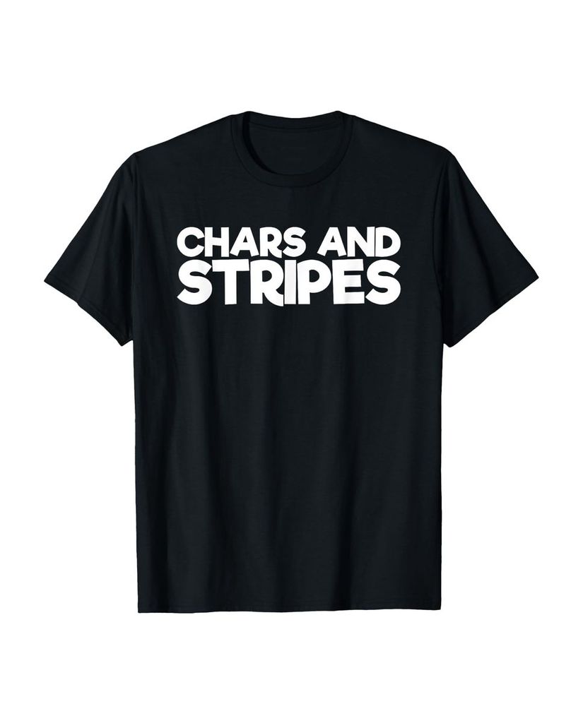 Lustiger T-Shirt „Charaktere und Streifen“ | lustige-tshirts.de
