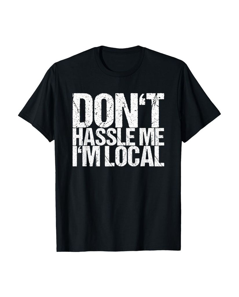 Lustiger T-Shirt „Ärgere mich nicht Ich bin vor Ort“ | lustige-tshirts.de