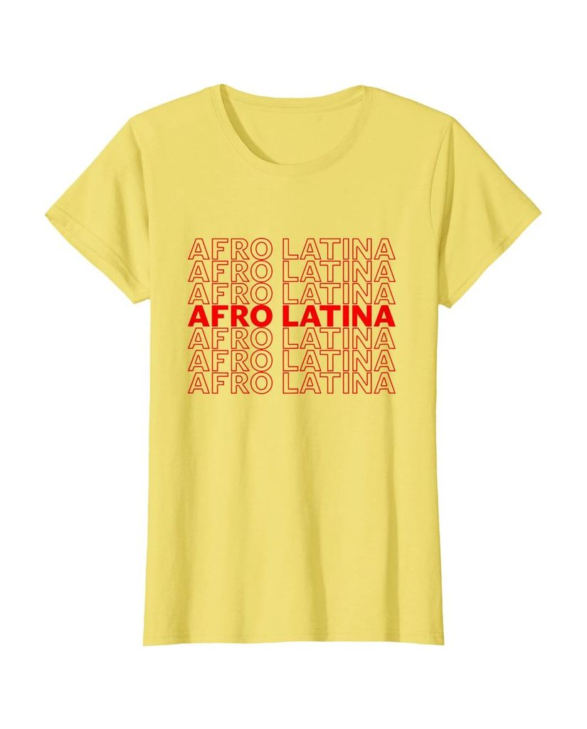 Afro Latina auf dem Shirt: Kurzer Spruch, klare Haltung – Ansicht 4
