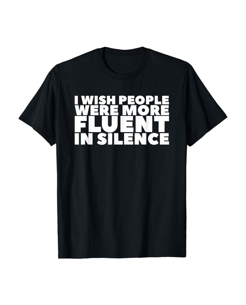Lustiger T-Shirt „Ich wünschte die Leute würden fließender“ | lustige-tshirts.de