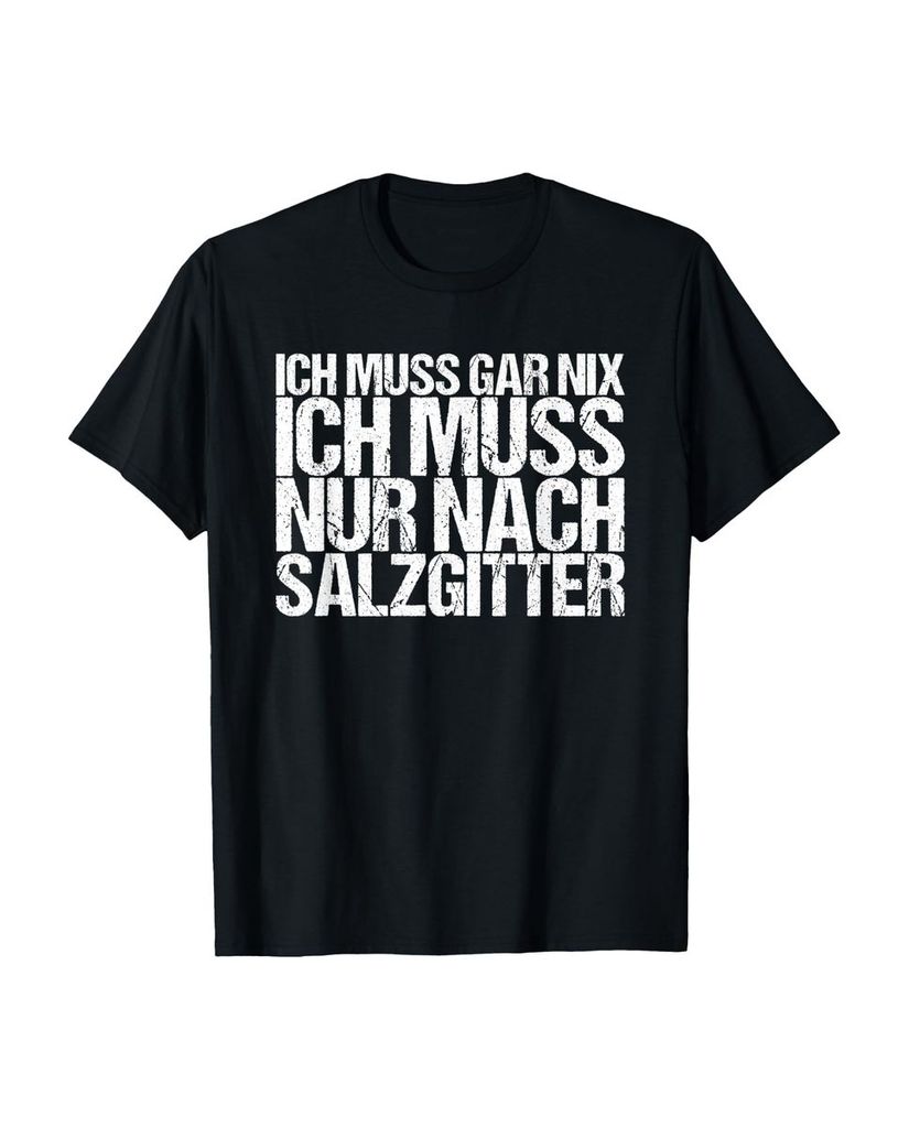 Lustiger T-Shirt „Ich Muss Gar Nix Ich Muss Nur Nach“ | lustige-tshirts.de