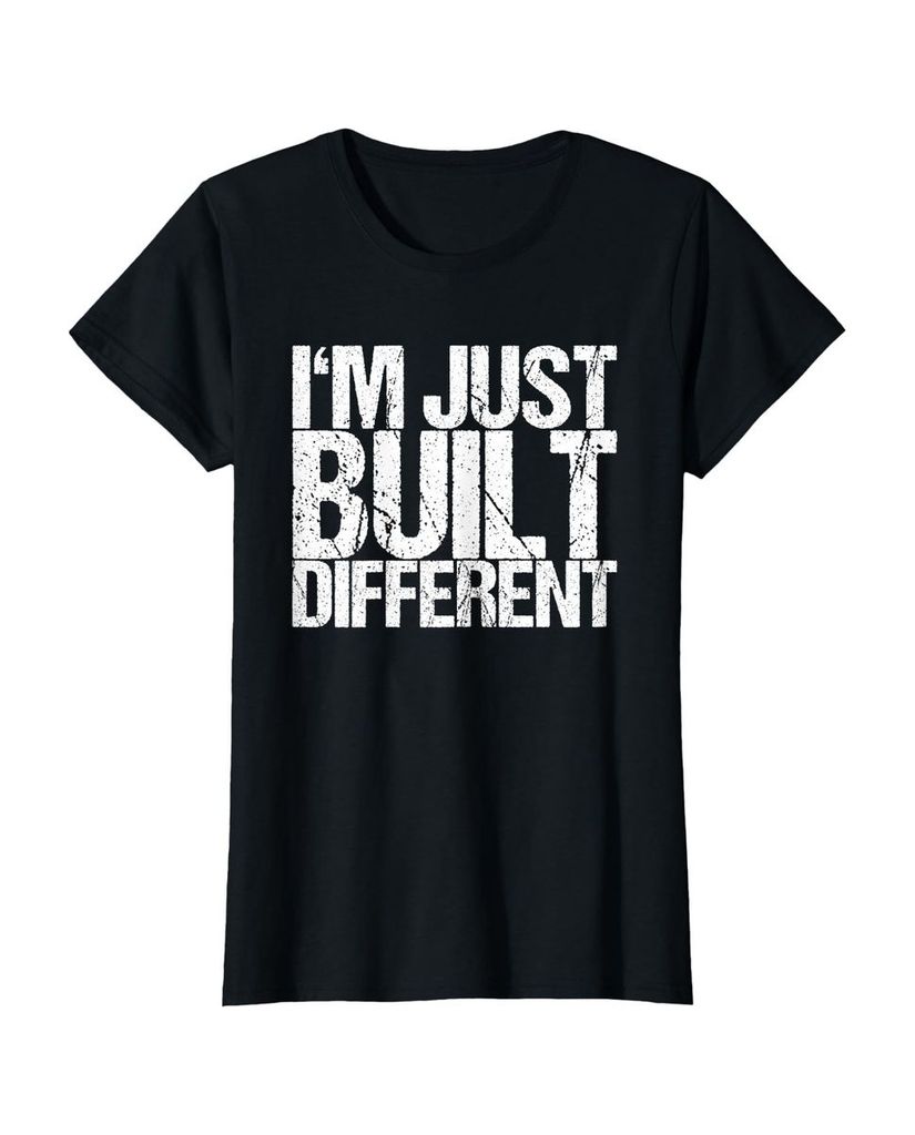 Spruchshirt „Ich bin gerade anders gebaut“ mit trockenem Baustellen-Humor – Ansicht 6