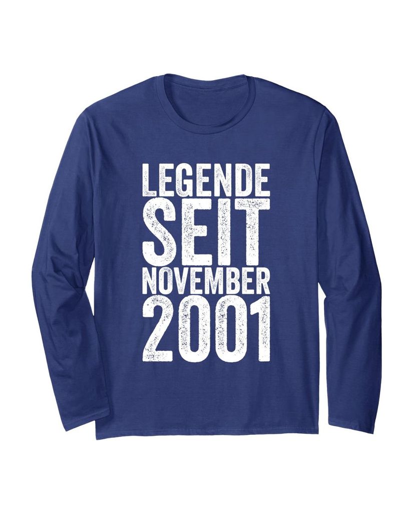 Langarmshirt „Legende Seit November 2001“ – ein Motiv mit Pointe – Ansicht 5