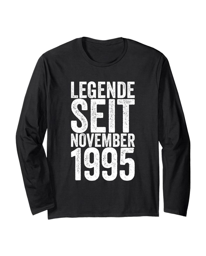 Lustiger Langarmshirt „Legende Seit November 1995“ | lustige-tshirts.de