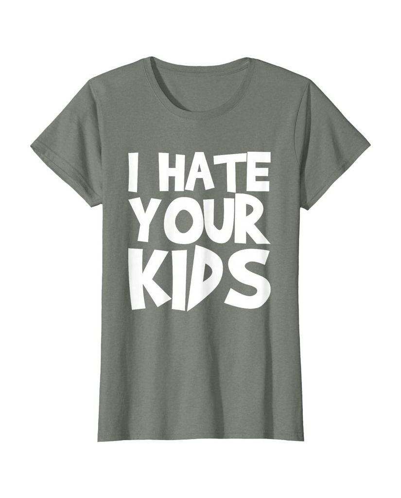 T-Shirt mit dem Spruch „Ich hasse deine Kinder“ – Ansicht 48