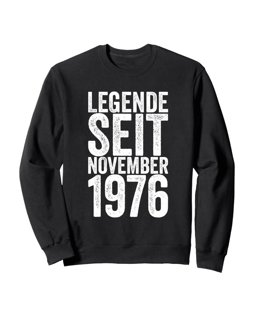 Lustiger Sweatshirt „Legende Seit November 1976“ | lustige-tshirts.de