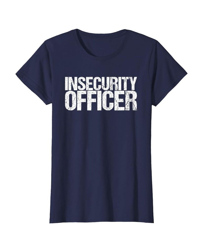 Lustiges T-Shirt „Insecurity Officer“ – Ansicht 39