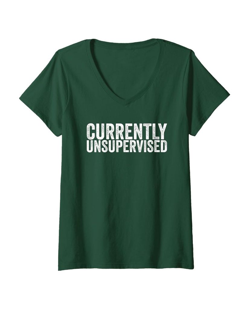 Lustiges Geburtstags T-Shirt „Currently Unsupervised“ – Ansicht 10