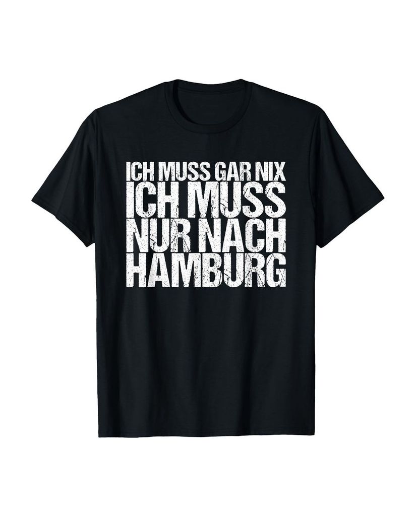 Lustiger T-Shirt „Ich Muss Gar Nix Ich Muss Nur Nach“ | lustige-tshirts.de