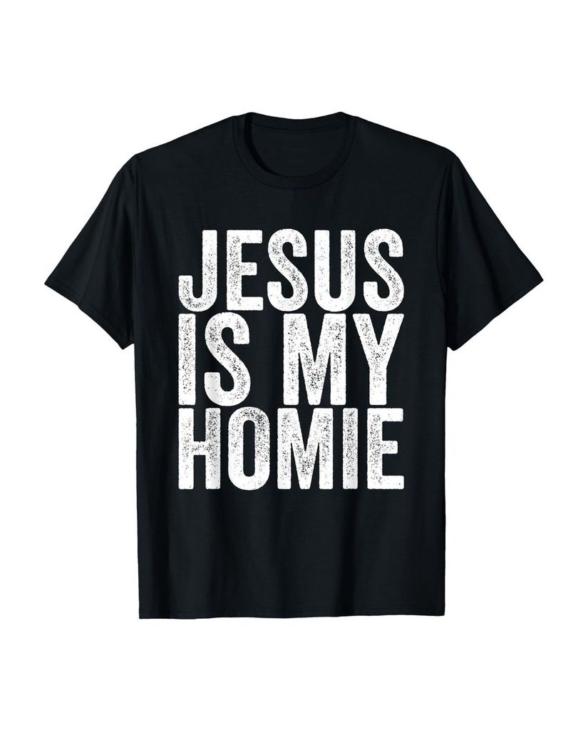 Lustiger T-Shirt „Jesus ist mein Homie“ | lustige-tshirts.de