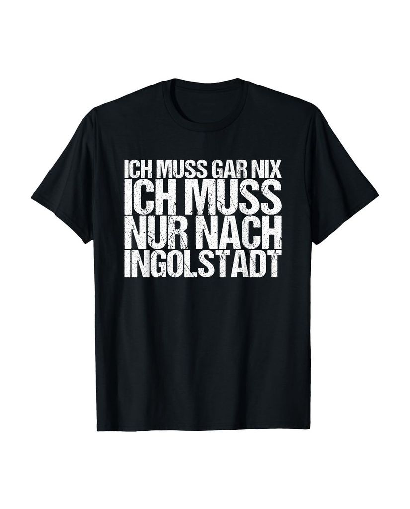 Lustiger T-Shirt „Ich Muss Gar Nix Ich Muss Nur Nach“ | lustige-tshirts.de