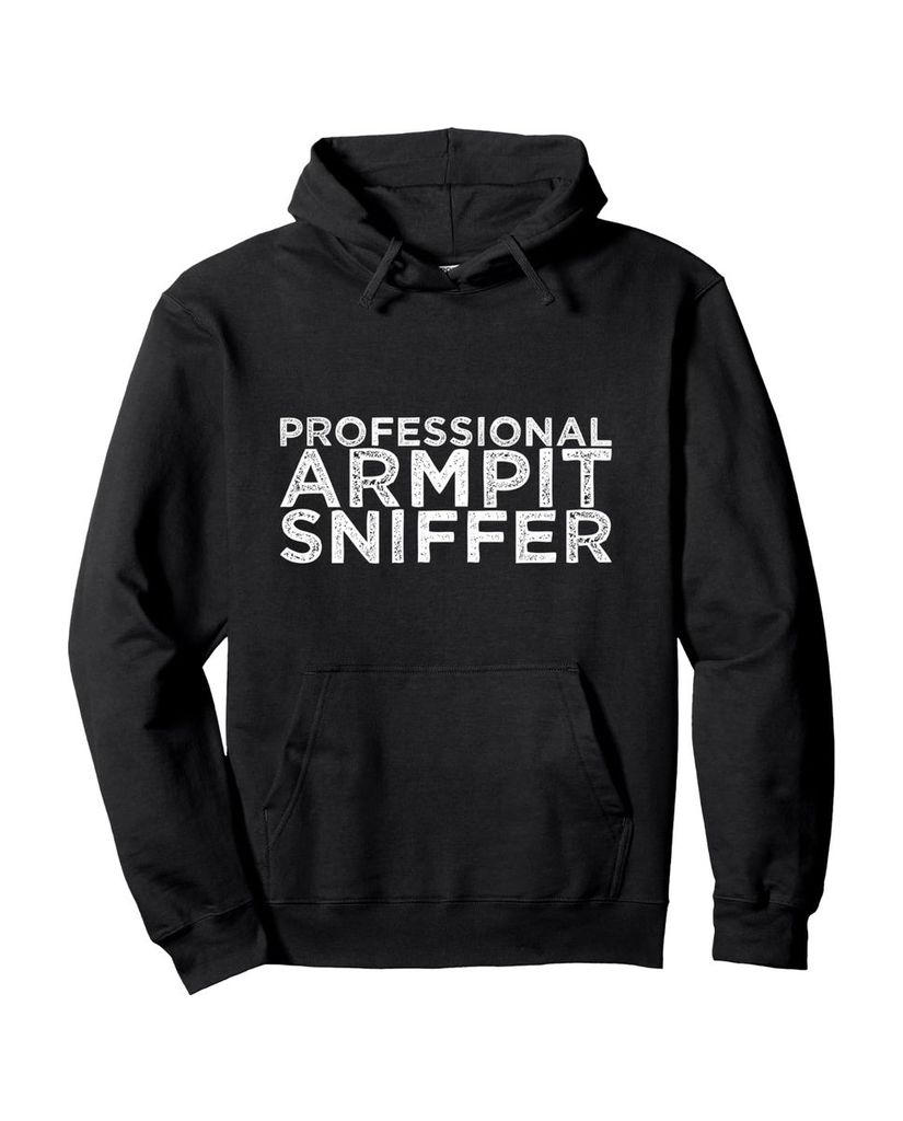 Lustiger Hoodie „Professioneller Achselschnüffler“ | lustige-tshirts.de