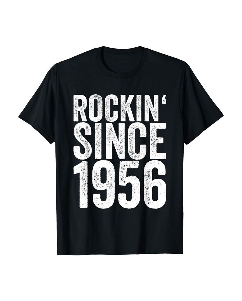 Lustiger T-Shirt „65 Jahre alt 1956 Funny Rock 66.“ | lustige-tshirts.de