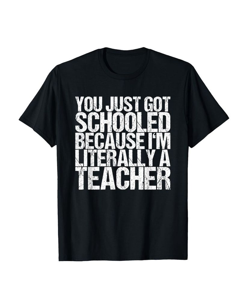 Lustiger T-Shirt „Du wurdest gerade geschult weil ich“ | lustige-tshirts.de