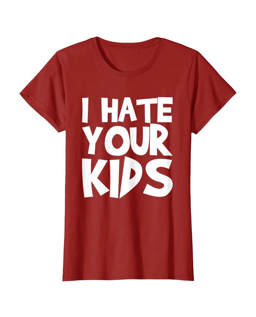 T-Shirt mit dem Spruch „Ich hasse deine Kinder“ – Ansicht 7