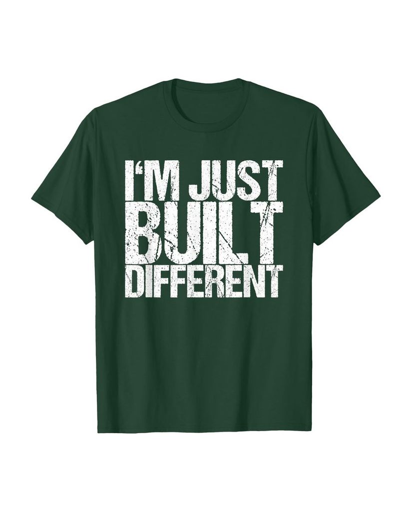 Spruchshirt „Ich bin gerade anders gebaut“ mit trockenem Baustellen-Humor – Ansicht 11