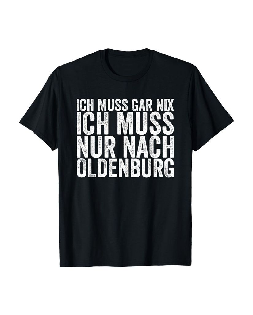 Lustiger T-Shirt „Ich Muss Gar Nix Ich Muss Nur Nach“ | lustige-tshirts.de