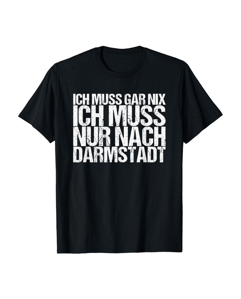 Lustiger T-Shirt „Ich Muss Gar Nix Ich Muss Nur Nach“ | lustige-tshirts.de
