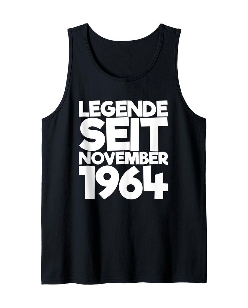 Lustiger Tank Top „Legende Seit November 1964“ | lustige-tshirts.de