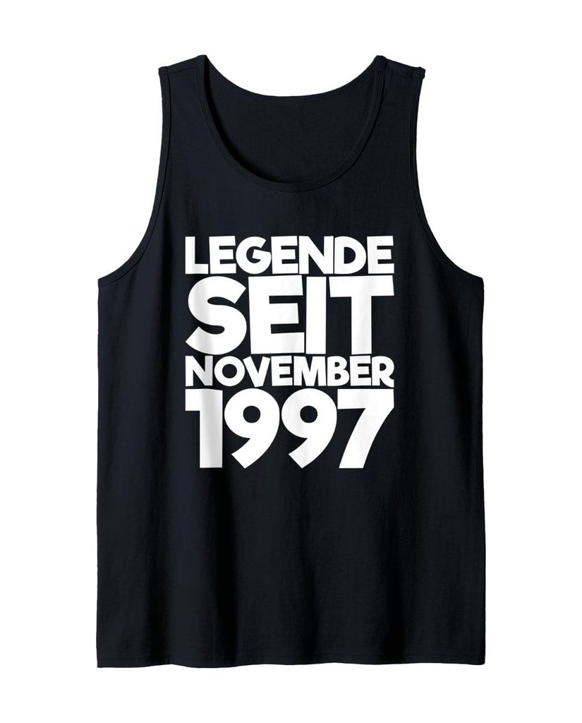 Lustiger Tank Top „Legende Seit November 1997“ | lustige-tshirts.de