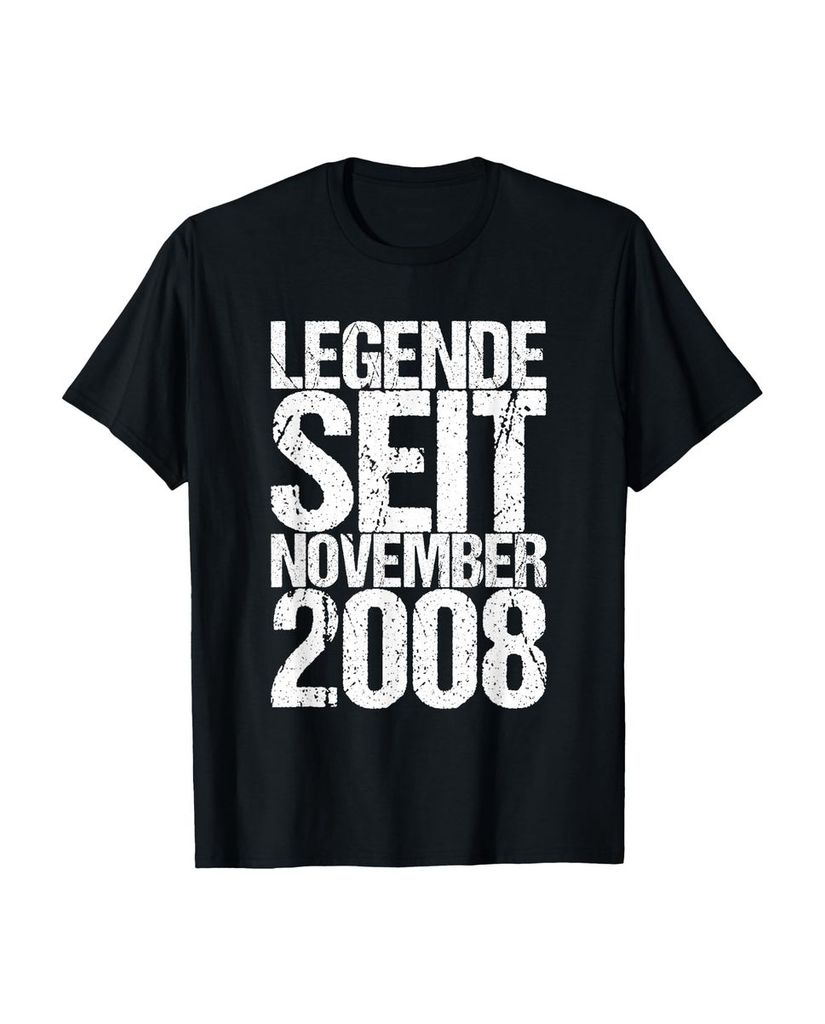 Lustiger T-Shirt „Legende Seit November 2008“ | lustige-tshirts.de