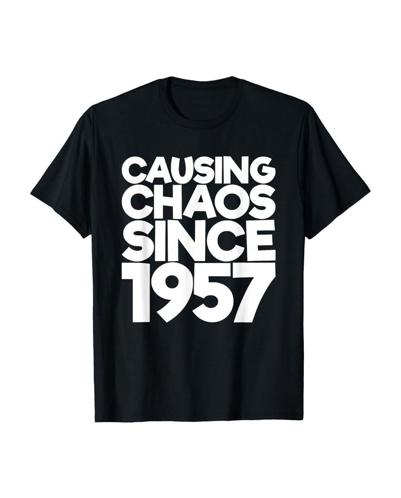 Lustiger T-Shirt „64 Jahre alt 1957 Cursing Chaos Lustiger“ | lustige-tshirts.de