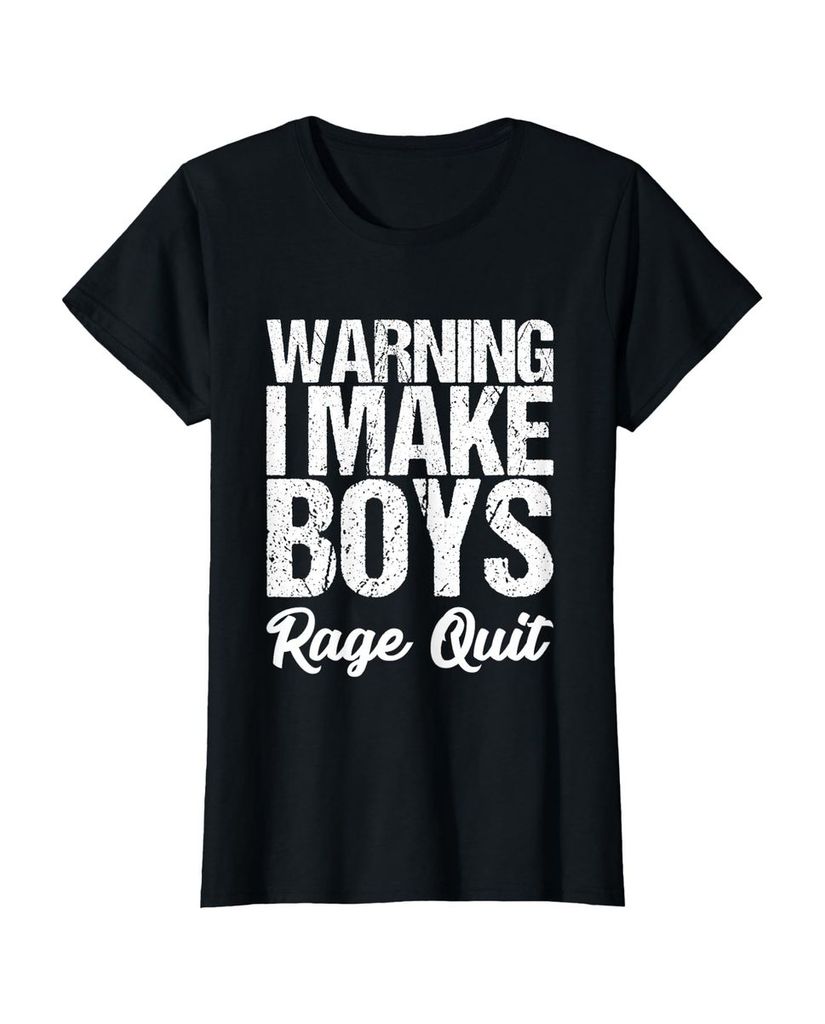 Lustiger T-Shirt „I Make Boys Rage Quit Girl Gamer“ | lustige-tshirts.de