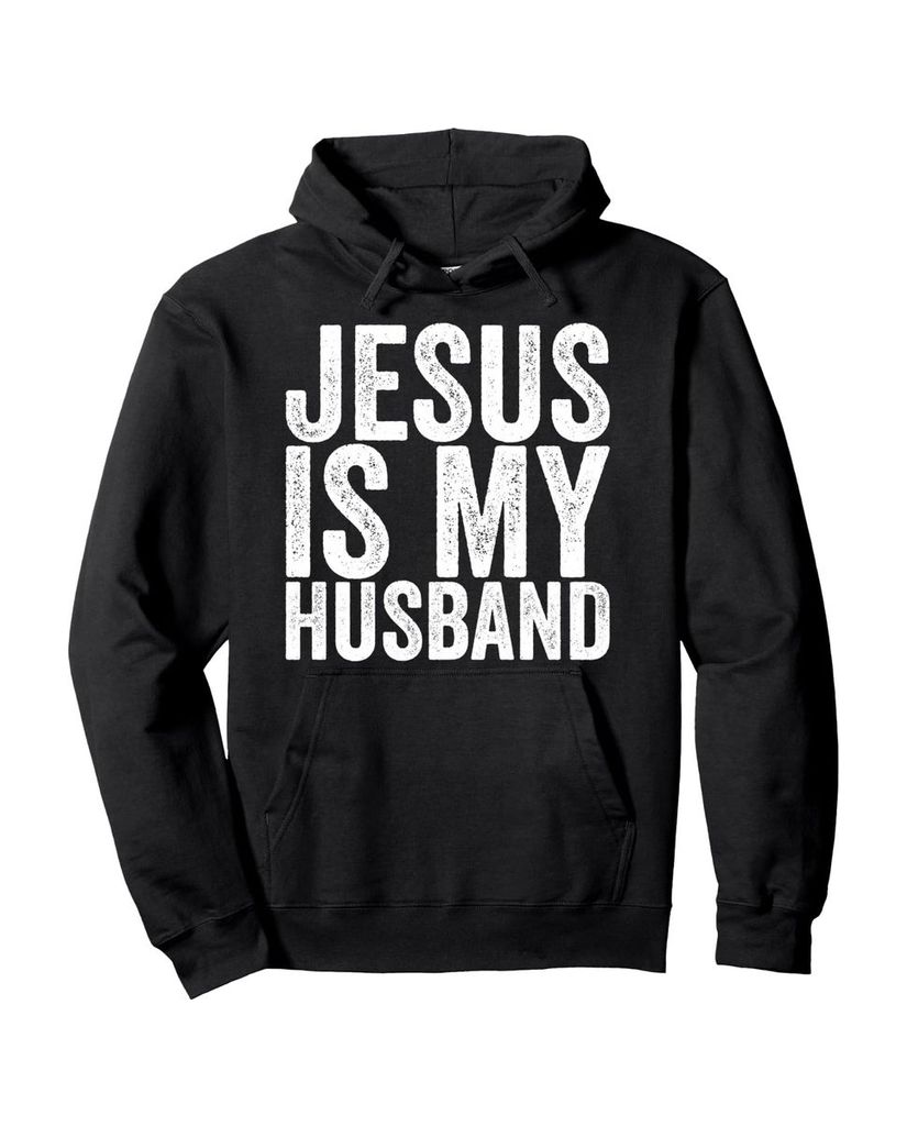 Lustiger Hoodie „Jesus ist mein Mann“ | lustige-tshirts.de