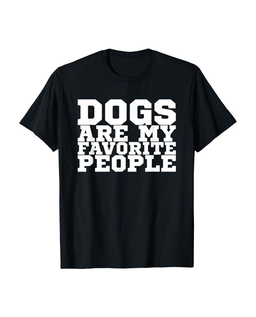 Lustiger T-Shirt „Hunde sind meine Lieblingsmenschen“ | lustige-tshirts.de