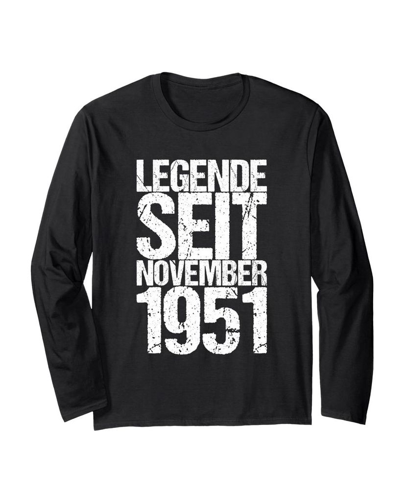 Lustiger Langarmshirt „Legende Seit November 1951“ | lustige-tshirts.de