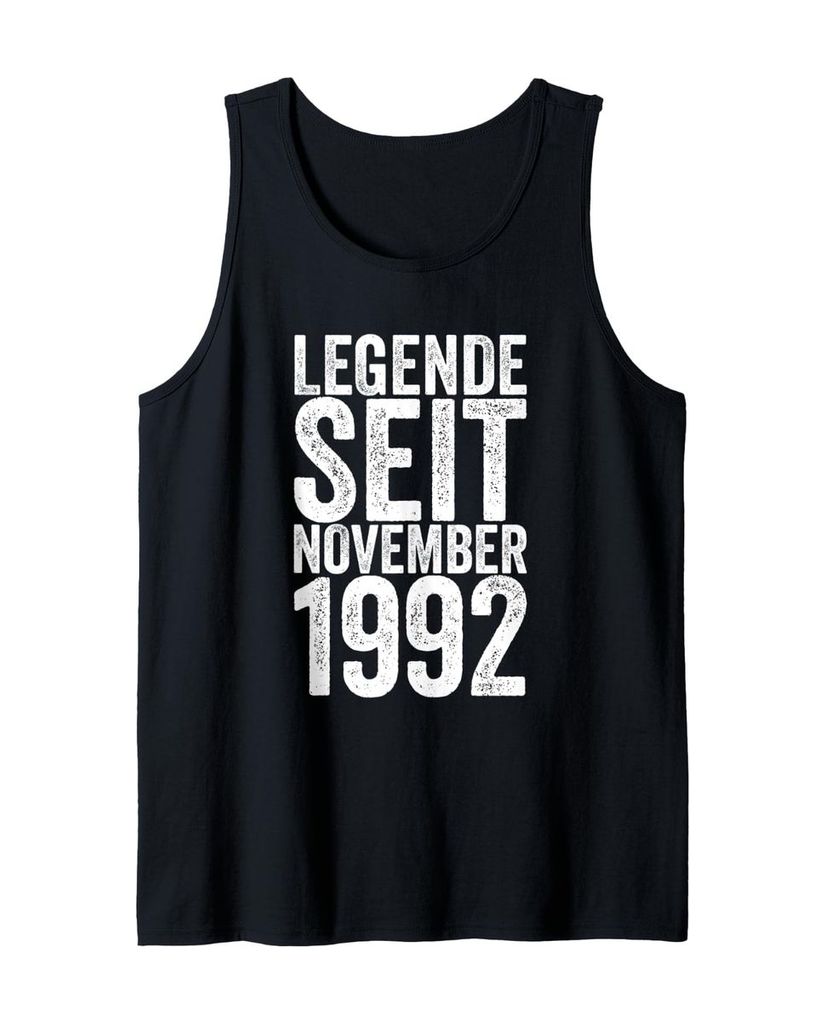 Lustiger Tank Top „Legende Seit November 1992“ | lustige-tshirts.de