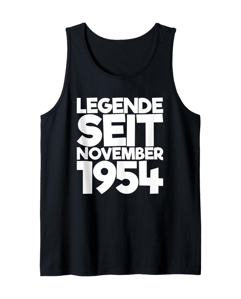 Lustiger Tank Top „Legende Seit November 1954“ | lustige-tshirts.de