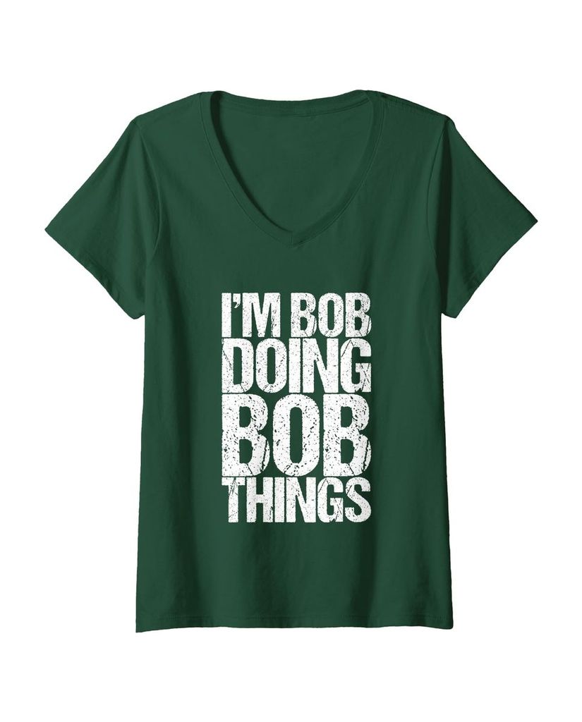 Lustiges T-Shirt „I'm Bob Doing Bob Things“ – Ansicht 10
