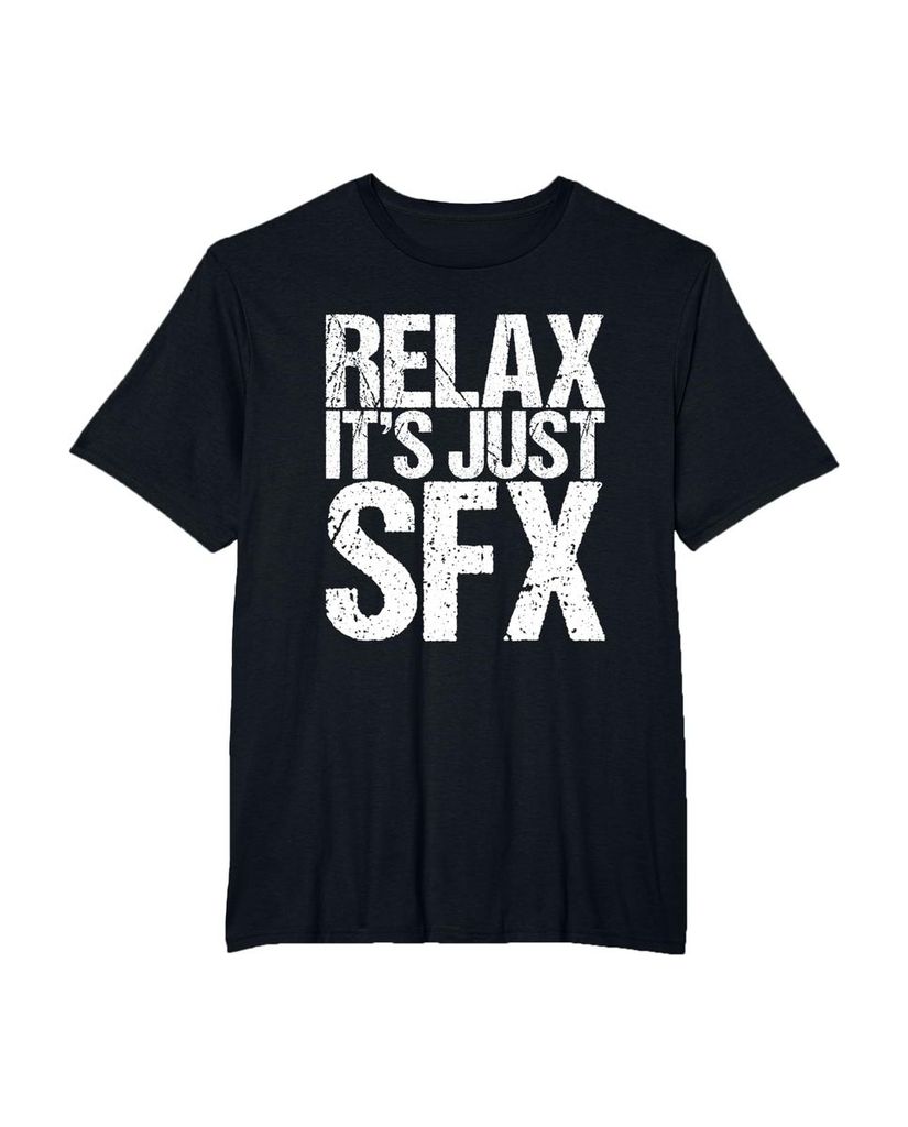 Lustiges Halloween T-Shirt „Relax It's Just Sfx“ – Ansicht 26