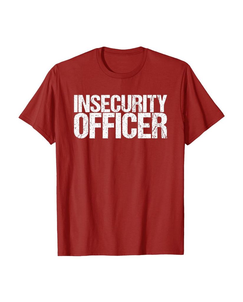 Lustiges T-Shirt „Insecurity Officer“ – Ansicht 47