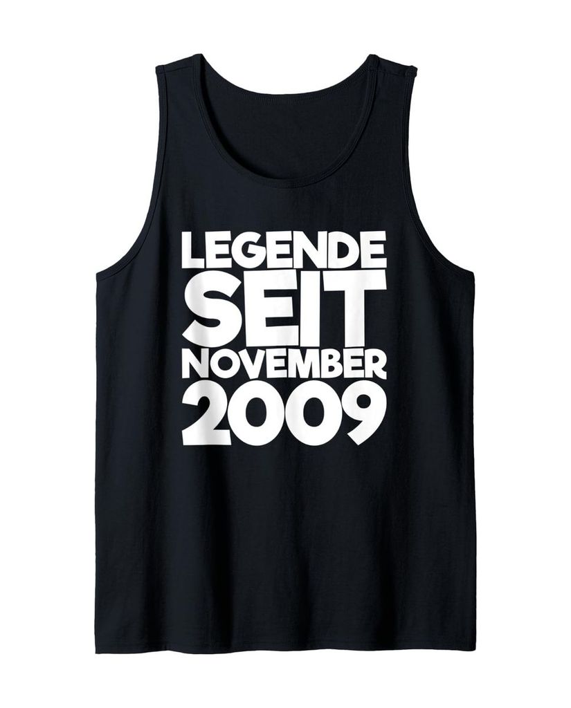 Lustiger Tank Top „Legende Seit November 2009“ | lustige-tshirts.de