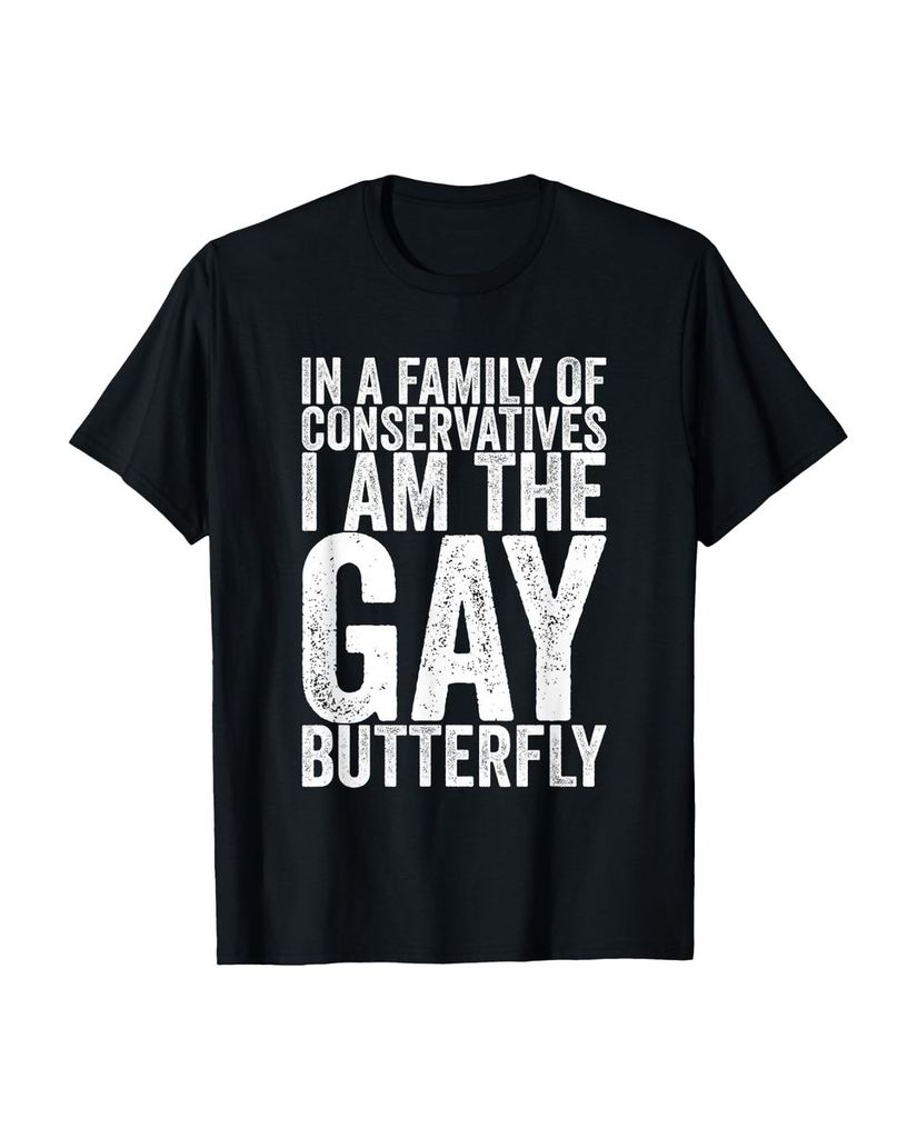 Lustiger T-Shirt „In einer Familie von Konservativen bin“ | lustige-tshirts.de