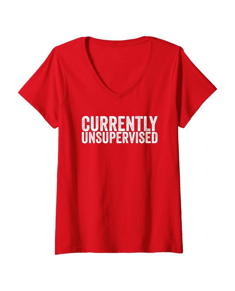 Lustiges Geburtstags T-Shirt „Currently Unsupervised“ – Ansicht 9