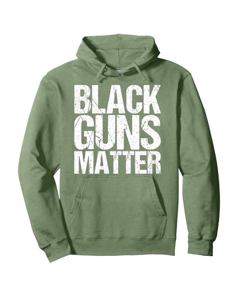 Lustiger Sprüche Hoodie „Black Guns Matter“ – Ansicht 12
