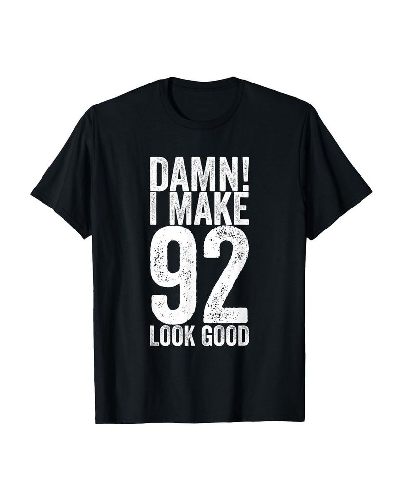 Lustiger T-Shirt „92 years old b-day funny 92th birthday“ | lustige-tshirts.de