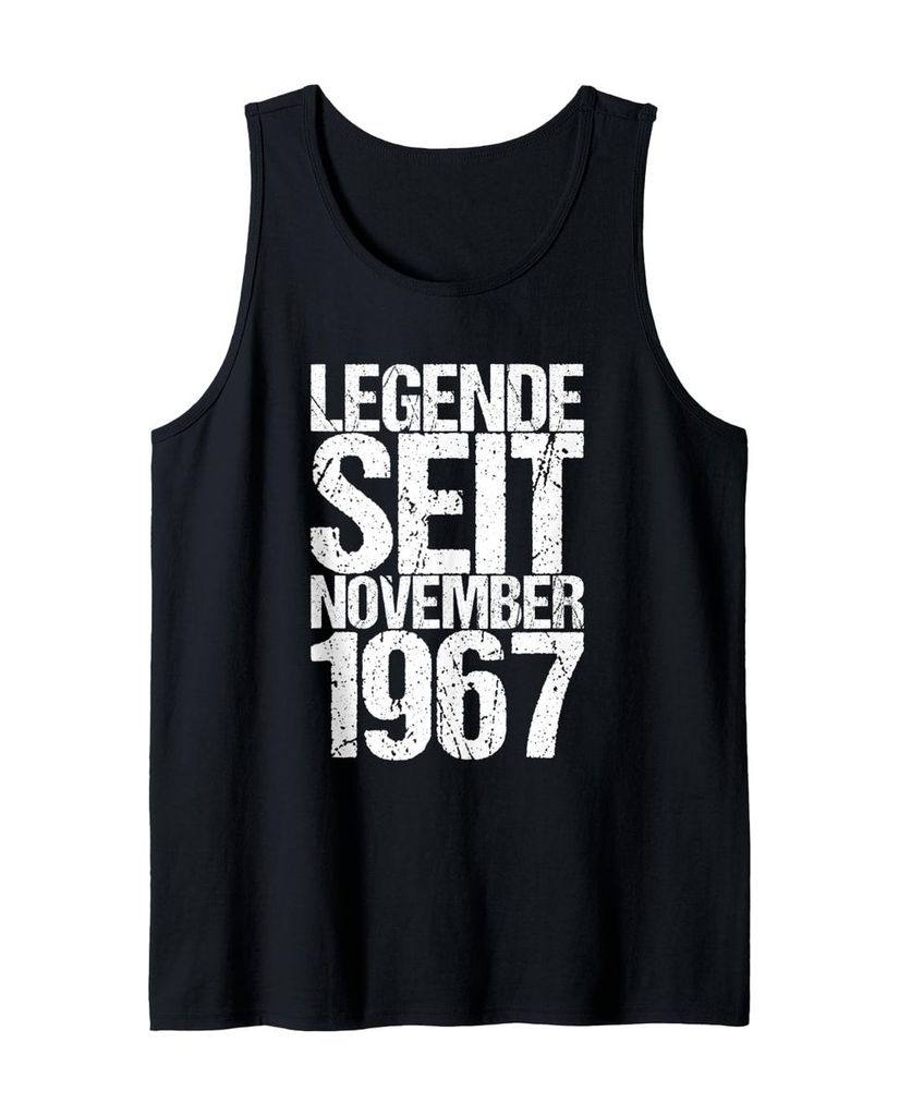 Lustiger Tank Top „Legende Seit November 1967“ | lustige-tshirts.de
