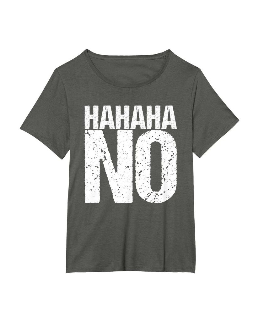 Lustiges Geburtstags T-Shirt „Hahaha No“ – Ansicht 13