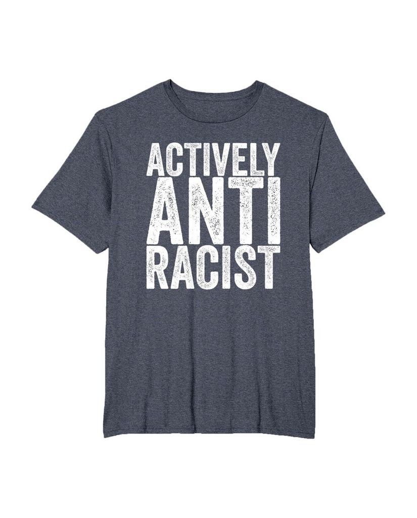 Witziges T-Shirt „Actively Anti Racist“ – Ansicht 19