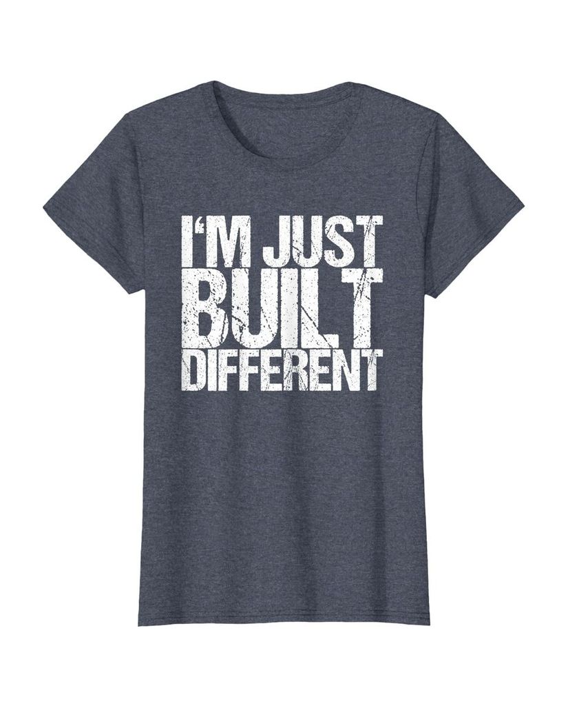Spruchshirt „Ich bin gerade anders gebaut“ mit trockenem Baustellen-Humor – Ansicht 8