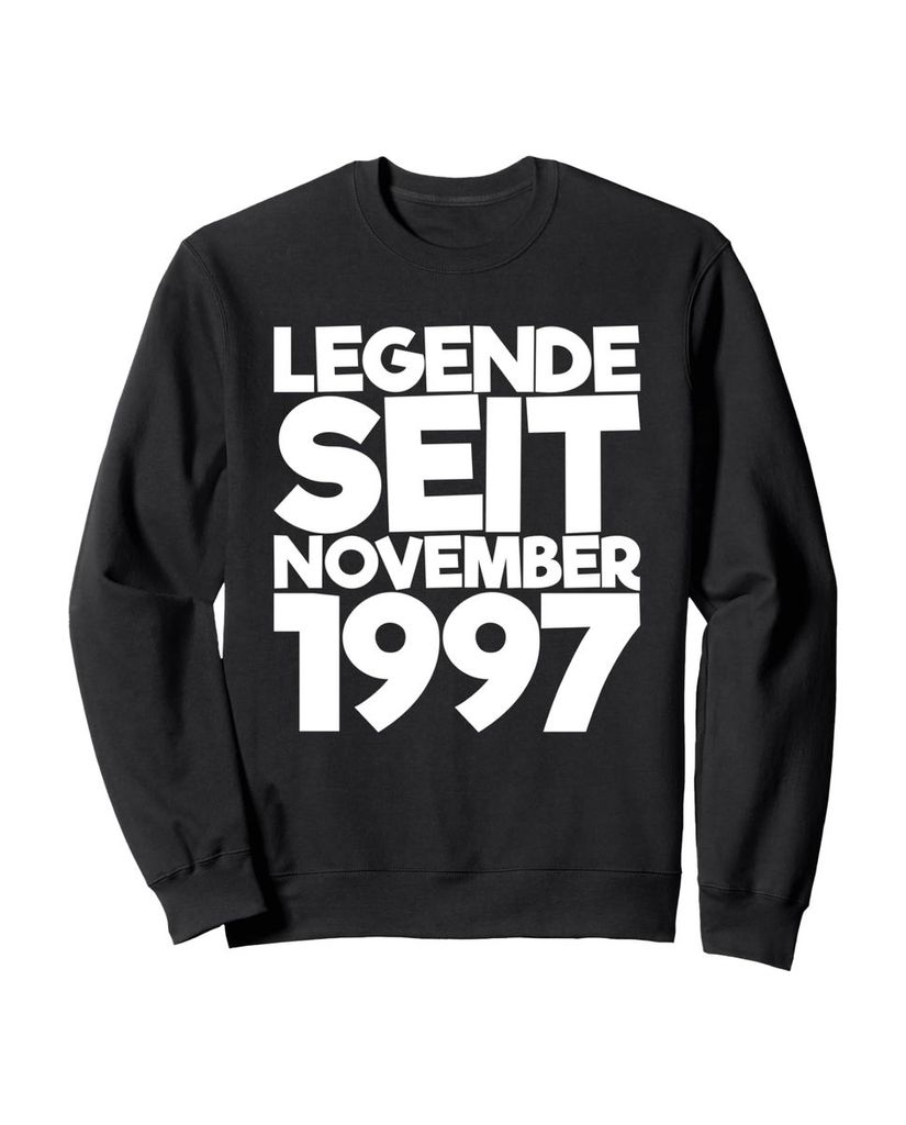 Lustiger Sweatshirt „Legende Seit November 1997“ | lustige-tshirts.de