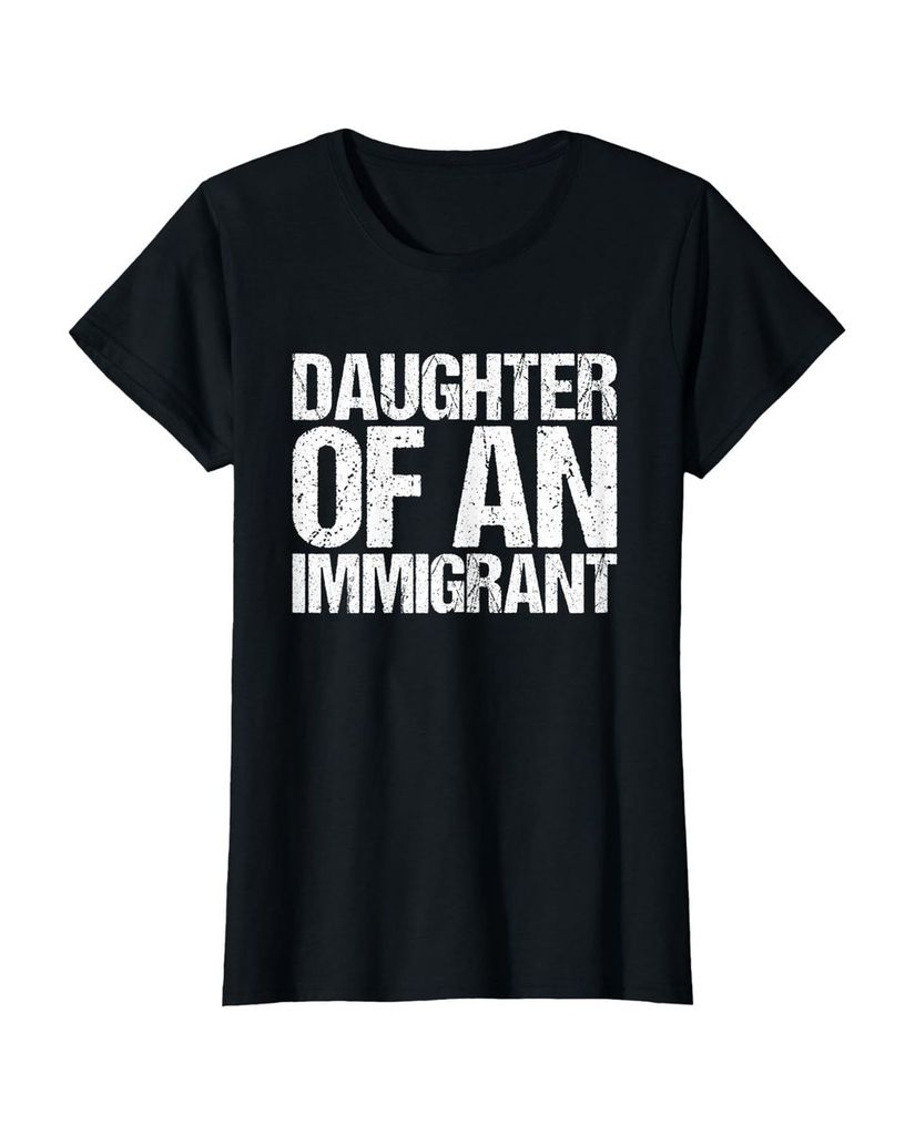 Lustiger T-Shirt „Tochter eines Einwanderers“ | lustige-tshirts.de