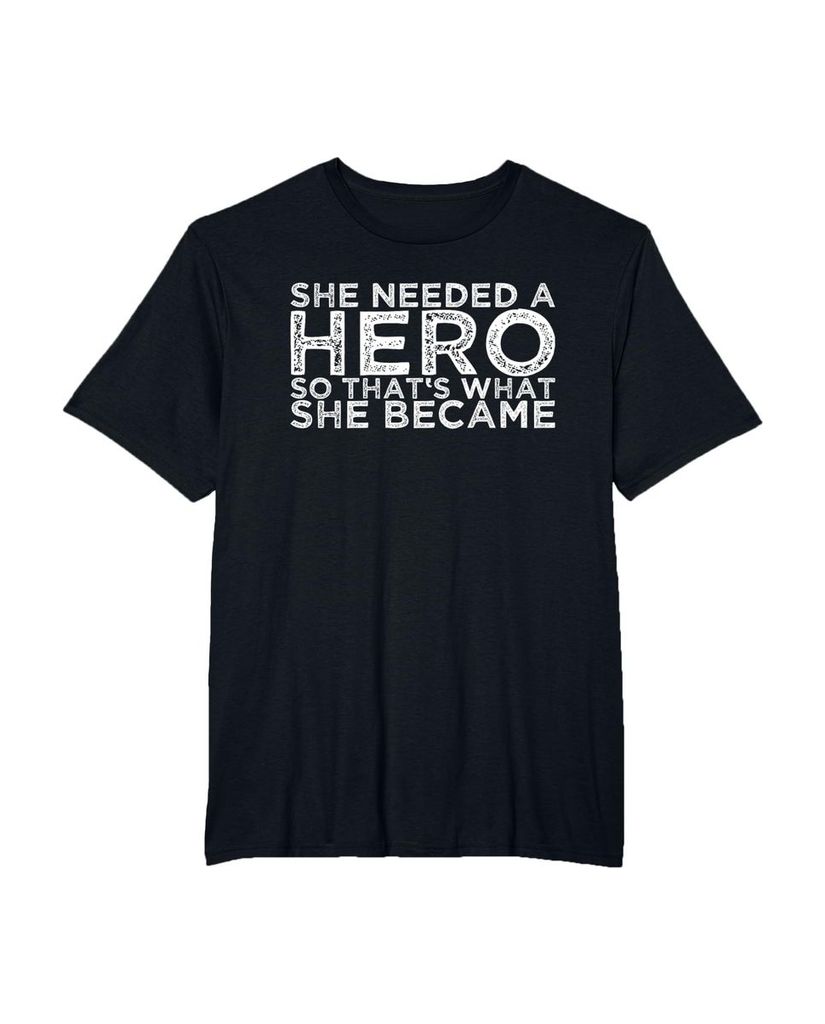 T-Shirt „Sie brauchte einen Helden, also wurde“ – ein Motiv mit Pointe – Ansicht 25